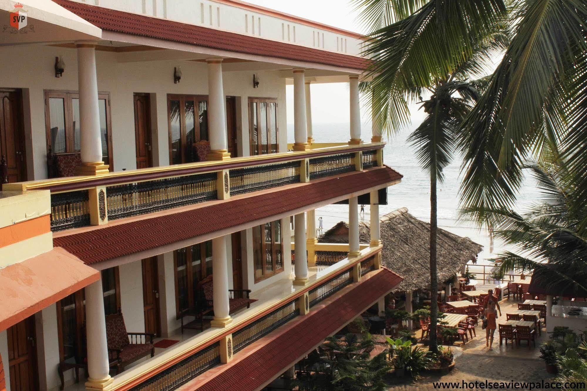 Hotel Sea View Palace - The Beach Hotel Kovalam Exteriör bild